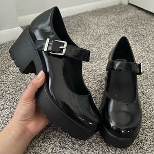 GB Platform Mary Janes